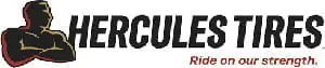 Logo of Hercules Tires featuring a muscular silhouette with folded arms and the text HERCULES TIRES in bold. Below, the slogan reads Ride on our strength in red—a symbol of reliability from one of the top tire brands near me. Superior Tire: Tire Shop and Auto Repair Near Me | Barrie | Danforth | Downsview | Markham | Mississauga | Oak Ridges | Scarborough | Thornhill | Toronto | https://superiortire.ca/