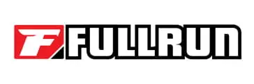 Logo featuring a stylized letter F in white on a red background next to the word FULLRUN in bold black letters, evoking the essence of superior tire quality you expect from top tire brands. Superior Tire: Tire Shop and Auto Repair Near Me | Barrie | Danforth | Downsview | Markham | Mississauga | Oak Ridges | Scarborough | Thornhill | Toronto | https://superiortire.ca/
