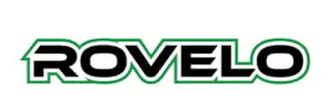The image showcases the Rovelo logo, with its bold black letters outlined in white and green—a hallmark of superior tire design. Superior Tire: Tire Shop and Auto Repair Near Me | Barrie | Danforth | Downsview | Markham | Mississauga | Oak Ridges | Scarborough | Thornhill | Toronto | https://superiortire.ca/