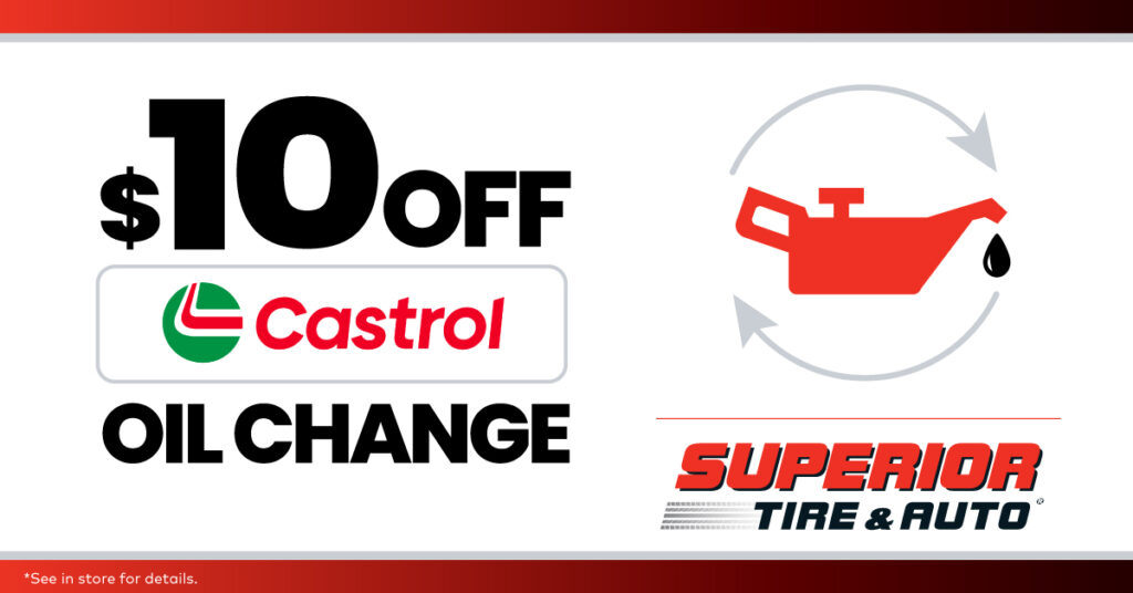 $10 Off Castrol Oil Change