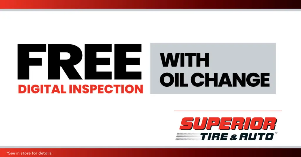 Free Digital Inspection With Oil Change
